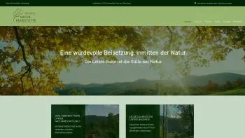 Website Screenshot: Naturbestattung Kärnten, Naturruhestätte Mailsberg / St. Veit, Baumbestattung Klagenfurt - Home - Natur-Ruhestätte Mailsberg - Date: 2023-06-23 12:07:44