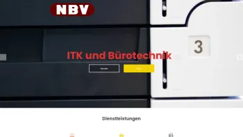 Website Screenshot: NBV Nussböck Born KG - NBV EDV & Bürotechnik | Ihr EDV & Bürotechnik Partner | Mistelbach - Date: 2023-06-23 12:07:47
