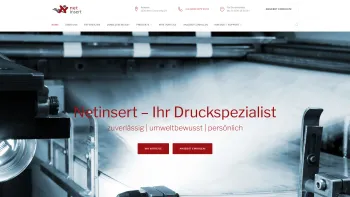 Website Screenshot: Dornhackl Andreas Netinsert Werbegestaltung mehr - Druckerei Netinsert - zuverlässig | umweltbewusst | persönlich - Date: 2023-06-23 12:07:50