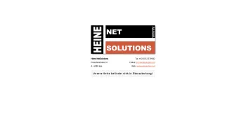 Website Screenshot: Heine NetSolutions - Heine NetSolutions - in work - Date: 2023-06-23 12:07:50