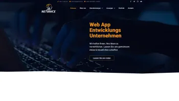 Website Screenshot: netvance The Advanced Network Solutions Company - Netvance – Netvance is a distinguished Macedonia-based web development company that offers all types of web designing and development solutions. - Date: 2023-06-23 12:07:50