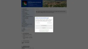 Website Screenshot: Gemeindeamt des Marktes Neukirchen am Neukirchen am Walde RiS-Kommunal - Neukirchen am Walde - GEM2GO WEB - Startseite - Date: 2023-06-23 12:07:53