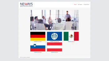 Website Screenshot: NEWAYS Management und Beratungs GmbH - Neways – performance by balance - Date: 2023-06-23 12:07:53