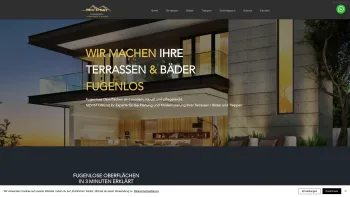 Website Screenshot: Newstone fugenlose Terrassen & Bäder - Steinteppich Terrassen I Badsanierung von Newstone in Knittelfeld - Date: 2023-06-14 10:36:53
