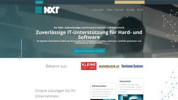 Website Screenshot: Ing. Thomas Kehraus Next Generation IT - Business EDV Lösungen - NXT IT GmbH - Date: 2023-06-23 12:07:55