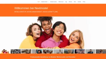 Website Screenshot: Modelagentur Nextmodel Werbeagentur Modelmanagement - Nextmodel – Modelagentur - Date: 2023-06-15 16:02:34