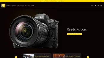Website Screenshot: NIKON GmbH - Nikon: Digitalkameras, Objektive und Zubehör - Date: 2023-06-23 12:07:56