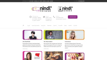 Website Screenshot: Nindl's Friseur - Nindl's Friseur in Mittersill - Ihr Haarspezialist vor Ort - Date: 2023-06-14 10:44:07