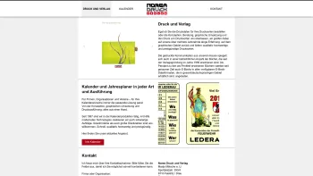 Website Screenshot: Norea Druck und Verlag - Norea Druck und Verlag | Landing Page - Date: 2023-06-14 10:44:10