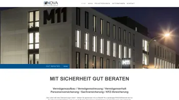 Website Screenshot: NOVA Wirtschaftskanzlei - Home - NOVA Wirtschaftskanzlei - Date: 2023-06-23 12:08:01