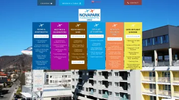 Website Screenshot: Hotel Restaurant Novapark Graz - NOVAPARK Flugzeughotel Graz – Das weltweit einzigartige Hotel mit 2 echten Flugzeugen am Dach - Date: 2023-06-23 12:08:01
