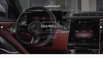Website Screenshot: Mercedes-Benz Oberaigner - Autohaus in Rohrbach in Oberösterreich - Date: 2023-06-23 12:08:04