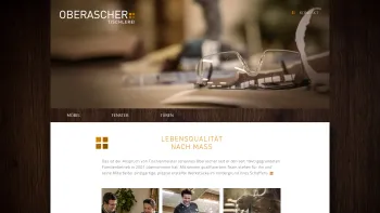 Website Screenshot: Tischlerei Johannes Oberascher - Tischlerei OBERASCHER Mondsee - Date: 2023-06-23 12:08:04