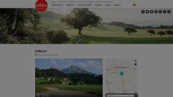 Website Screenshot: Gemeindeamt Urlaub Oberösterreich Tourismusinformationen aus Oberösterreich - Edlbach - Golf-Hotspot & Winter-Wunder-Welt - Date: 2023-06-23 12:08:08