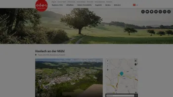 Website Screenshot: Gemeinde Haslach an der Urlaub Oberösterreich Tourismusinformationen aus Oberösterreich - Weberort Haslach | Urlaub im Böhmerwald - Date: 2023-06-23 12:08:08