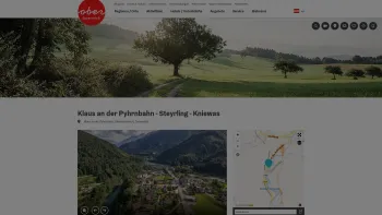 Website Screenshot: Gemeindeamt Klaus an der Urlaub Oberösterreich Tourismusinformationen aus Oberösterreich - Klaus / Steyrling - Oberösterreich - Pyhrn-Priel - Date: 2023-06-23 12:08:08