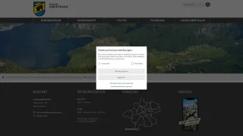 Website Screenshot: Gemeindeamt Obertraun RiS-Kommunal - Obertraun - GEM2GO WEB - Startseite - Date: 2023-06-23 12:08:11