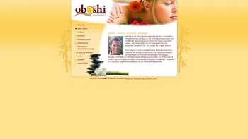 Website Screenshot: Oboshi e.U. Shiatsu, Bowtech, Energiemassage, Tantramassage - Oboshi - Peter Oboda, Shiatsu, Bowtech, Tantramassage, Energiemassage - Date: 2023-06-14 16:37:55