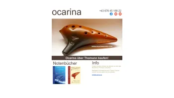 Website Screenshot: Johann Keramik-Ocarinas - Ocarina Info - Date: 2023-06-23 12:08:11