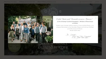 Website Screenshot: Garten-Hotel Ochensberger GmbH - Das Garten-Hotel Ochensberger zwischen Weiz und Gleisdorf - Date: 2023-06-14 10:46:46