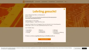 Website Screenshot: Ockermüller Ges.m.b.H. - Elektroinstallation | Eichgraben | Norbert Ockermüller GmbH - Date: 2023-06-23 12:08:11