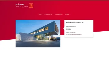 Website Screenshot: ODÖRFER Haustechnik GmbH - ODÖRFER Haustechnik KG - Ihr Fachgroßhandel vor Ort - Date: 2023-06-23 12:08:12