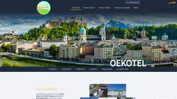 Website Screenshot: OEKOTEL Handels und Hotelbetriebsgesellschaft m.b.H. - OEKOTEL Hotels | Wien, Salzburg, Graz, Hohenems, Budapest - Date: 2023-06-14 10:44:12