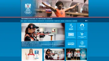 Website Screenshot: Österreichisches Olympisches Comité - Home / Österreichisches Olympisches Comité - Date: 2023-06-23 12:08:17