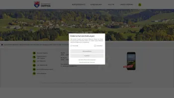 Website Screenshot: Oepping Gemeinde Region Regional Regionales Information System Gemeinde Gemeinden - Gemeinde Oepping - Startseite - Date: 2023-06-23 12:08:17