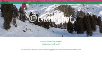 Website Screenshot: Ötztalerhof - Pension-Garni Ötztalerhof Sautens - Grias di im Ötztal! - Date: 2023-06-23 12:08:17