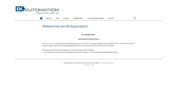 Website Screenshot: OK-Automation GmbH - OK Automation - Date: 2023-06-23 12:08:20