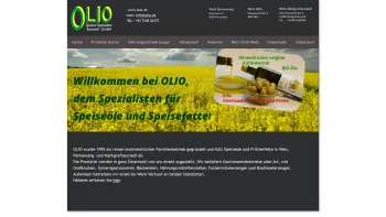 Website Screenshot: OLIO Spezial Speisefett und Speiseöl index - index - Date: 2023-06-23 12:08:20