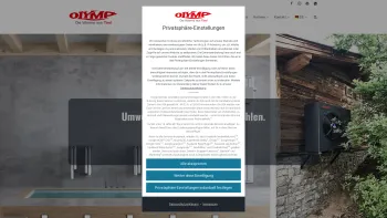 Website Screenshot: OLYMP Werk GmbH - Umweltbewusst & nachhaltig heizen und kühlen - Olymp - Date: 2023-06-23 12:08:20