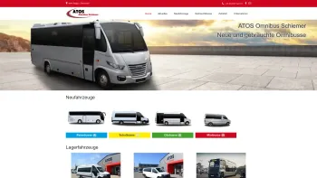 Website Screenshot: ATOS Austria Truck Omnibus Schiemer - ATOS Omnibus Schiemer - Österreichs beste Adresse für Klein- & Midibusse - Date: 2023-06-23 12:08:20