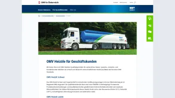 Website Screenshot: Austria Mineralöl OMV The Leading Oil and Gas Group Central Europe - OMV Heizöle für Geschäftskunden | OMV.at - Date: 2023-06-23 12:08:20