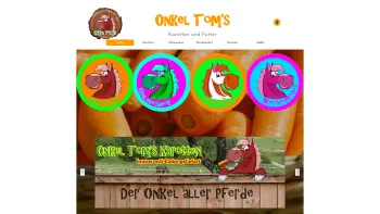 Website Screenshot: Onkel Tom's Karotten - Onkel Tom's Karotten und Futter - Date: 2023-06-14 10:37:41