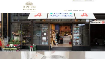 Website Screenshot: Opern Apotheke - Apotheke in 1010 Wien | Opern Apotheke in 1010 Wien - Date: 2023-06-26 10:26:35
