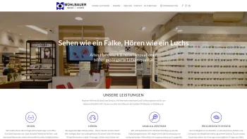 Website Screenshot: Optiker Muehlbauer - Optiker Mühlbauer: Ihr kompetenter Ansprechpartner in Vöcklabruck - Date: 2023-06-15 16:02:34