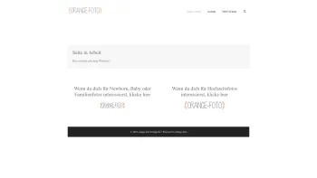 Website Screenshot: orange-red direktmarketing - Seite in Arbeit - orange-foto Fotografie - Date: 2023-06-23 12:08:25
