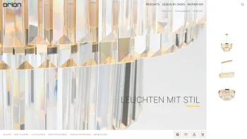 Website Screenshot: LICHTHAUS AN DER ORION Leuchten mit Stil - ORION | Leuchten mit Stil - Date: 2023-06-14 10:44:15