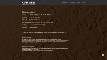 Website Screenshot: Josef Kummer Ges.m.b.H. Co Schuhhaus Orthopädie K U M M E R - || k u m m e r | Schuhfachgeschäft & Orthopädie || - Date: 2023-06-23 12:08:28
