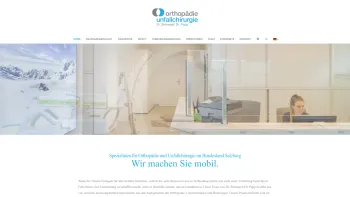 Website Screenshot: Dr. Joachim Strümpell & Dr. Stephan Papp - Unfallchirurgie im Bundesland Salzburg - Date: 2023-06-14 10:44:15