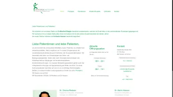 Website Screenshot: Facharzt für Orthopädie|Primarius Dr. Manfred Riegler|Orthopäde Wien - Orthopädie Hütteldorf – Dr.Redwan & Dr.Hassan - Date: 2023-06-23 12:08:28