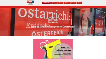 Website Screenshot: kulturhof - Hier geht es zu den aktuellen Kulturveranstaltungen! - Ostarrichi Museum | Kulturhof - Date: 2023-06-23 12:08:28