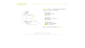 Website Screenshot: OSTEOPATHIE - Osteopathie Alexander Tremel - Osteopathie in Wien und Laxenburg - Date: 2023-06-23 12:08:28