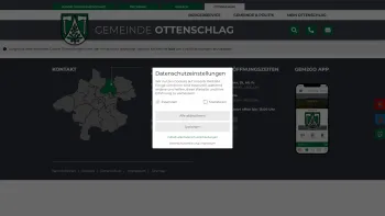 Website Screenshot: Gemeinde Ottenschlag im ottenschlag - Ottenschlag - GEM2GO WEB - Zentrum - Date: 2023-06-14 10:44:17