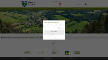 Website Screenshot: Gemeindeamt Gemeinde Otterthal - Gemeinde Otterthal - www.otterthal.at - Date: 2023-06-23 12:08:31