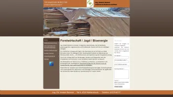 Website Screenshot: Technisches Büro für naturnahe Forstwirtschaft Forstbedarf Renner - Home - Ing. Hubert Renner, Technisches Büro für Forstwirtschaft - Date: 2023-06-23 12:08:31