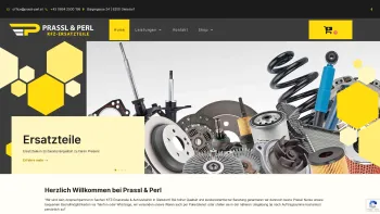 Website Screenshot: P-Parts GmbH - prassl-perl.at - Date: 2023-06-23 12:08:31