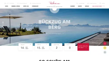 Website Screenshot: Alpinhotel Pacheiner - Alpinhotel Pacheiner – Urlaub am Gipfel der Gerlitzen Alpe - Date: 2023-06-15 16:02:34